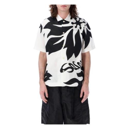 Sacai Short Sleeve Shirts Multicolor, Herr