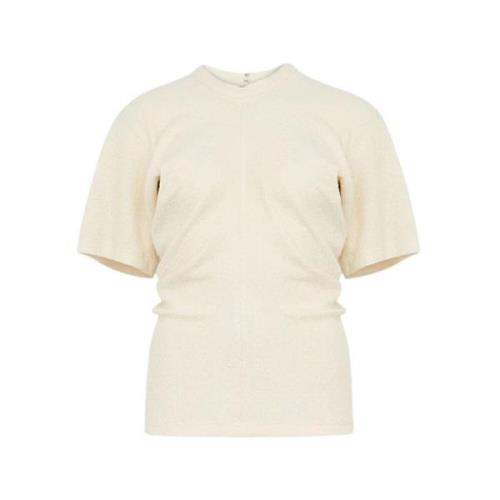 Acne Studios T-Shirts Beige, Dam