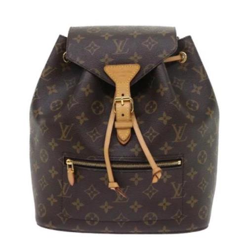 Louis Vuitton Vintage Pre-owned Canvas ryggsckar Brown, Dam