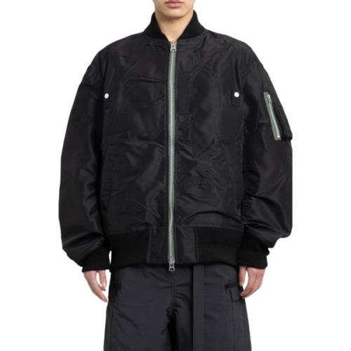 Sacai Jackets Black, Herr