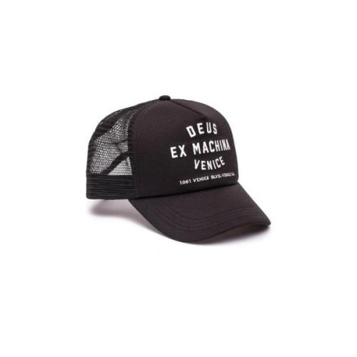 Deus Ex Machina Caps Black, Unisex