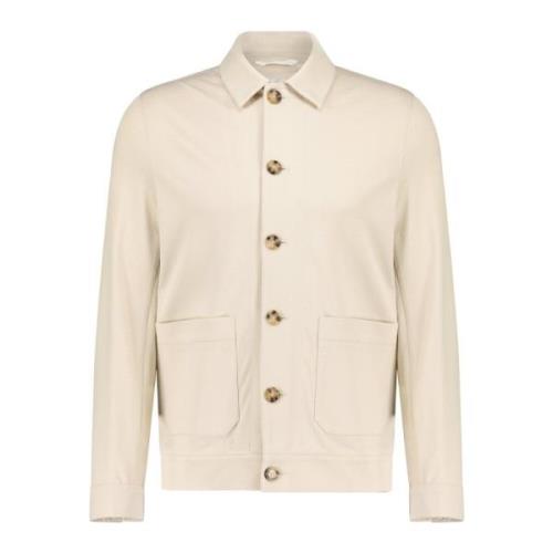 Circolo 1901 Lätt Bomullovershirt Beige, Herr