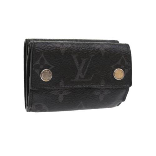 Louis Vuitton Vintage Pre-owned Belagd canvas plnbcker Black, Dam