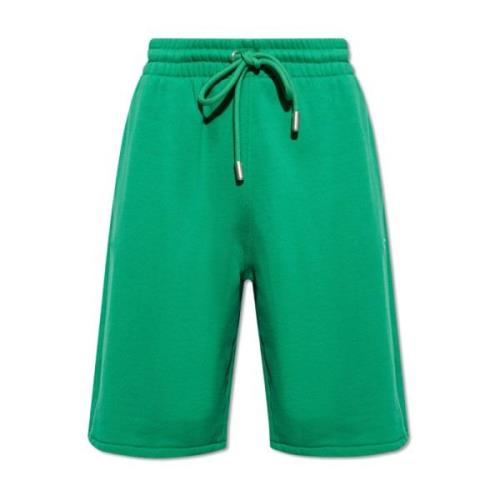 Off White Shorts med logotyp Green, Herr