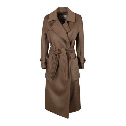 Max Mara Klassisk Ullrock Brown, Dam