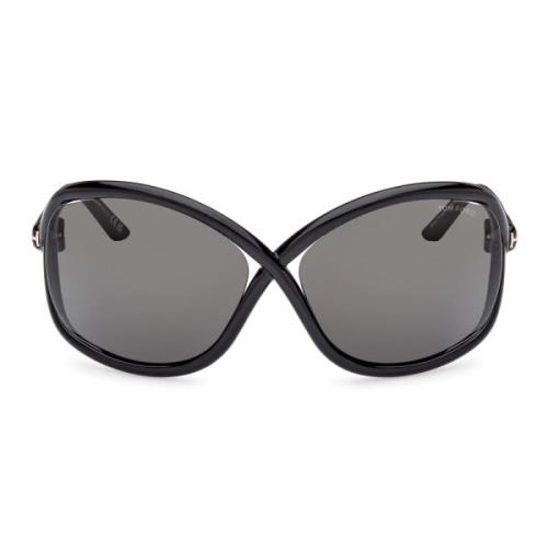 Tom Ford Butterfly Solglasögon Bettina Ft1068/S 01A Black, Unisex