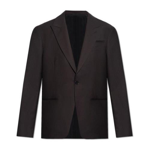 AllSaints Thorpe blazer Brown, Herr