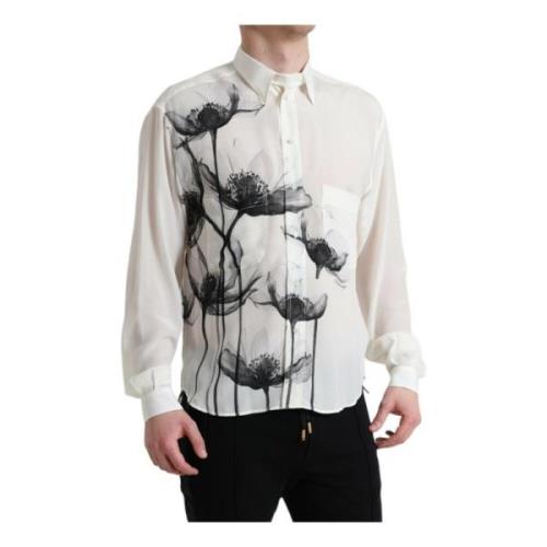 Dolce & Gabbana Polo Shirts White, Herr