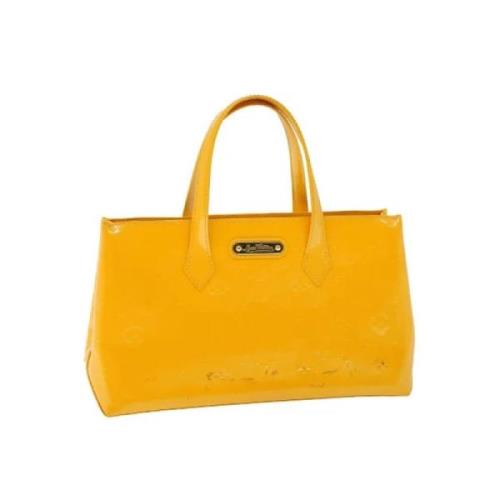 Louis Vuitton Vintage Pre-owned Laeder louis-vuitton-vskor Yellow, Dam