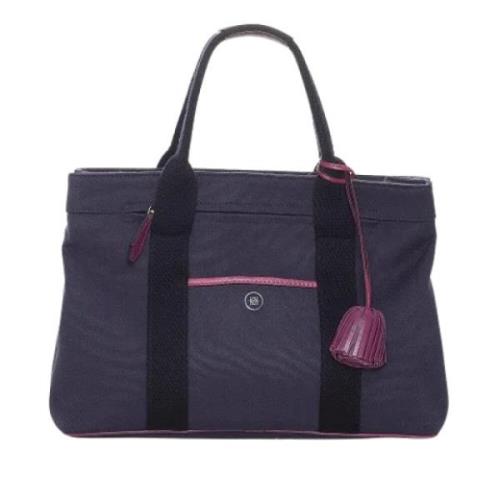 Loewe Pre-owned Pre-owned Canvas handvskor Purple, Dam