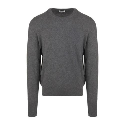 Fedeli Round-neck Knitwear Gray, Herr