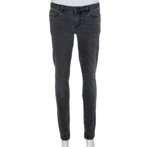 Dolce & Gabbana Pre-owned Pre-owned Denim jeans Gray, Dam