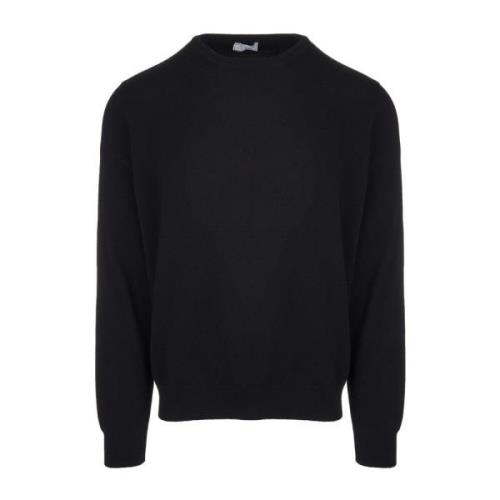 Fedeli Round-neck Knitwear Black, Herr