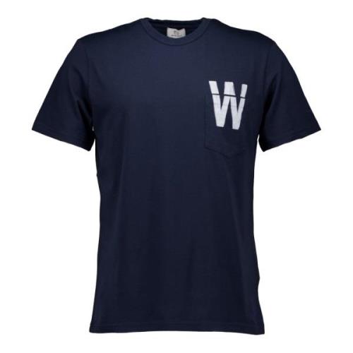 Woolrich T-Shirts Blue, Herr