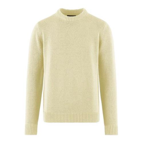 BomBoogie Round-neck Knitwear Beige, Herr