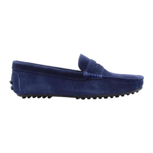 Ctwlk. Klassiska Bekväma Moccasins för Män Blue, Herr