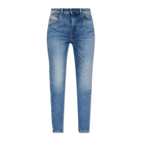 Diesel 1984 Slandy-High jeans Blue, Dam