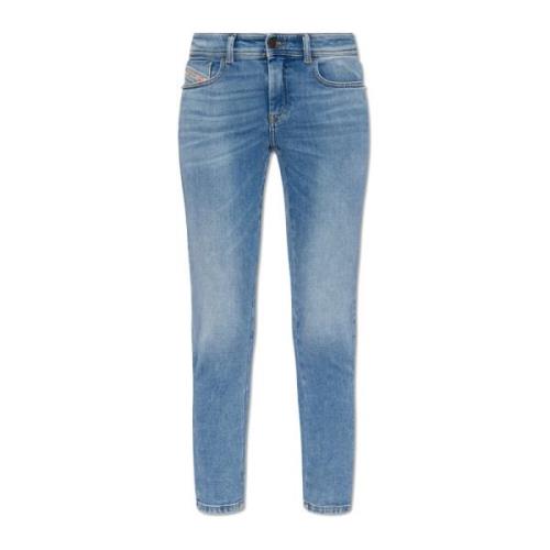 Diesel 2017 Slandy jeans Blue, Dam