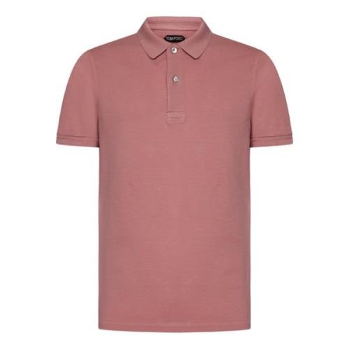 Tom Ford Polo Shirts Pink, Herr