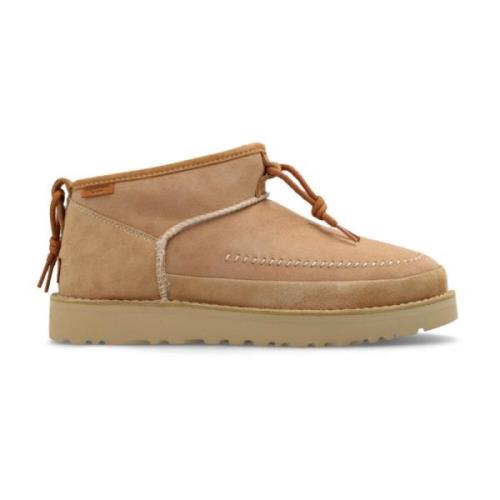 UGG Ultra Mini Handgjorda Regenerera Snö stövlar Beige, Dam