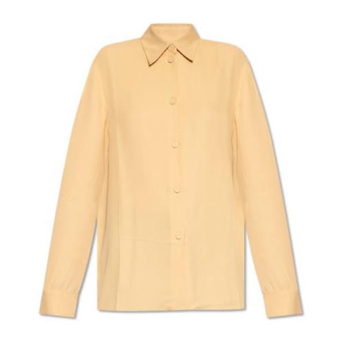 Jil Sander Avslappnad skjorta Beige, Dam