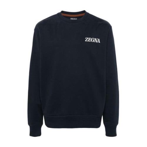 Ermenegildo Zegna Sweatshirts Black, Herr