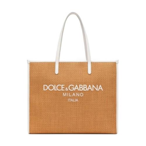 Dolce & Gabbana Tote Bags Beige, Dam