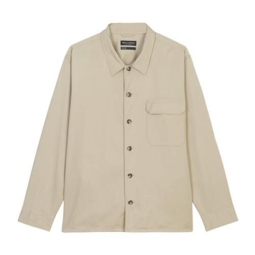 Marc O'Polo Trendy Workwear Overshirt Beige, Herr