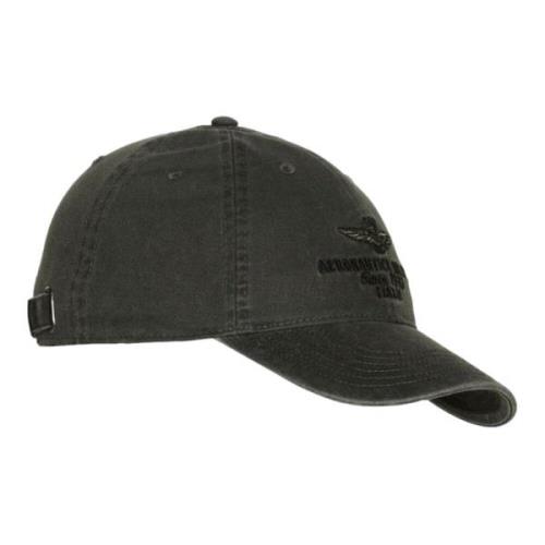 Aeronautica Militare Hats Black, Herr