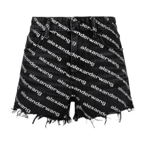 Alexander Wang Short Shorts Black, Dam