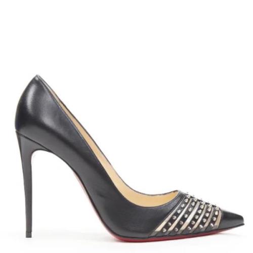 Christian Louboutin Pre-owned Pre-owned Läder klackskor Black, Dam