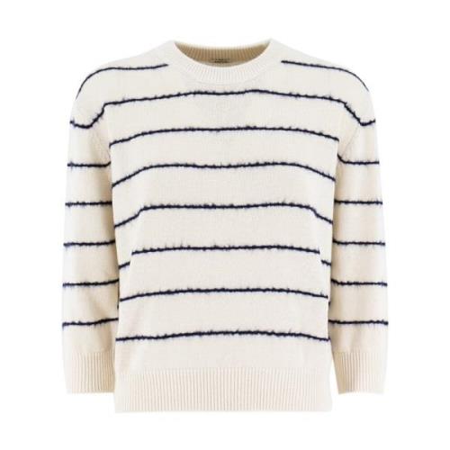 Aspesi Round-neck Knitwear Multicolor, Dam