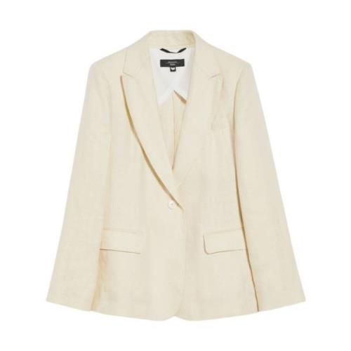 Max Mara Weekend Blazers Beige, Dam