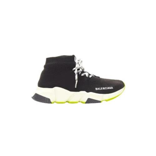 Balenciaga Vintage Pre-owned Tyg sneakers Black, Dam