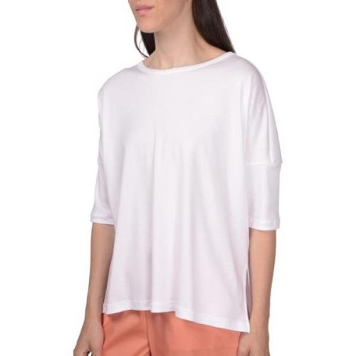 Gran Sasso Long Sleeve Tops White, Dam