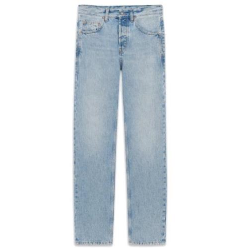 Saint Laurent Straight Jeans Blue, Dam