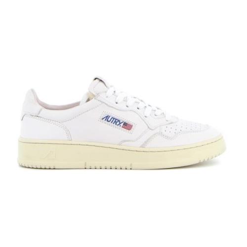 Autry Vintage Style Low-Top Sneakers White, Herr
