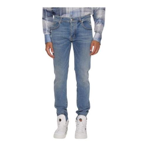 John Richmond Slim-fit Jeans Blue, Herr