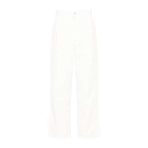 Carhartt Wip Wide Trousers White, Herr