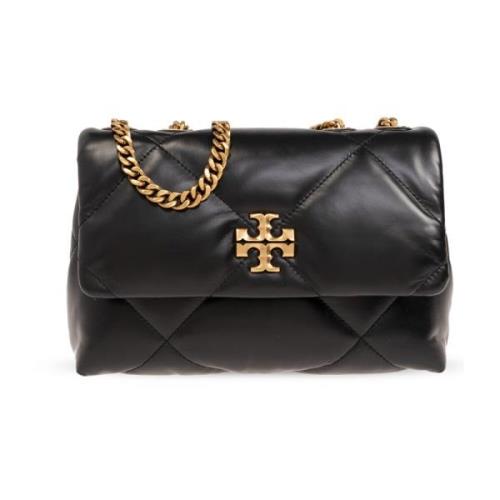 Tory Burch Liten axelväska med diamanter Black, Dam