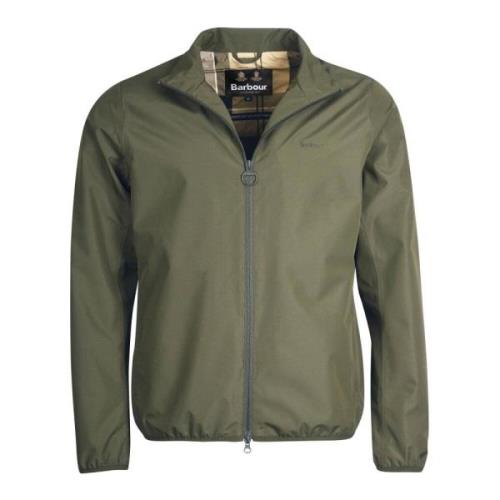 Barbour Stilig Dragkedja Regnjacka Green, Herr