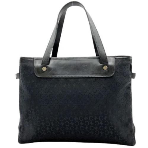 Celine Vintage Pre-owned Canvas totevskor Black, Dam