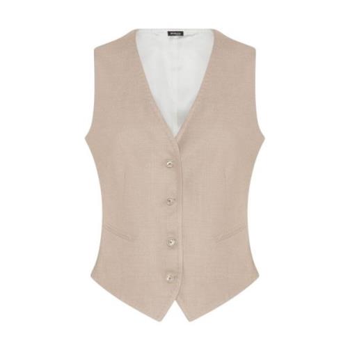 Kiton Vests Beige, Dam