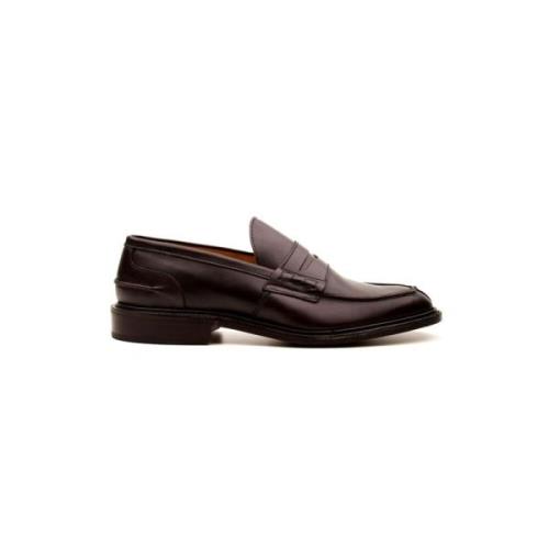 Tricker's Brun James Läder Moccasins Brown, Herr