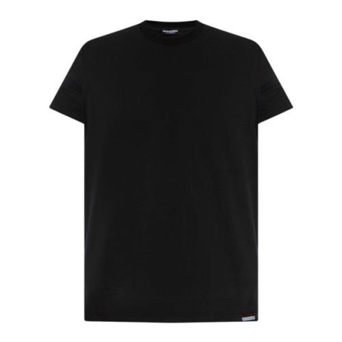 Dsquared2 Svart T-shirt från 'Underwear' kollektionen Black, Herr