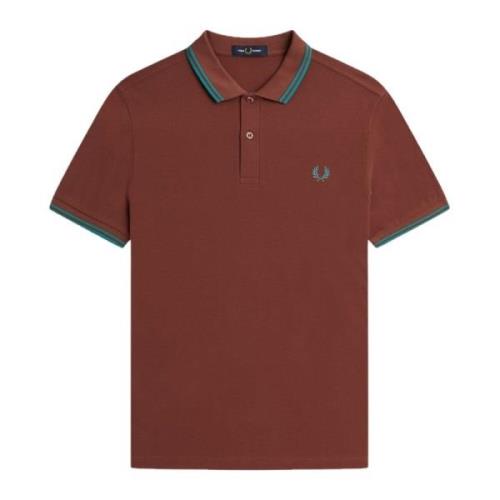 Fred Perry Polo Shirts Brown, Herr