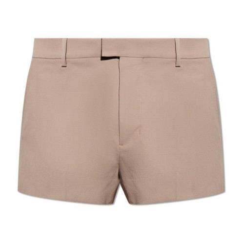 Ami Paris Ull shorts Beige, Herr