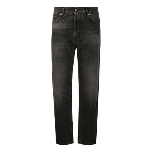 Haikure Slim-fit Jeans Black, Herr