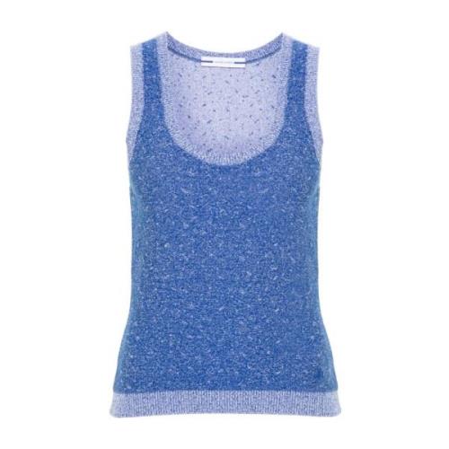 Jacob Cohën Sleeveless Tops Blue, Dam