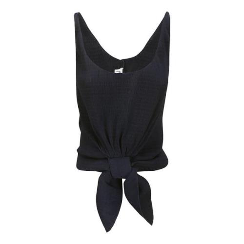 JW Anderson Sleeveless Tops Blue, Dam